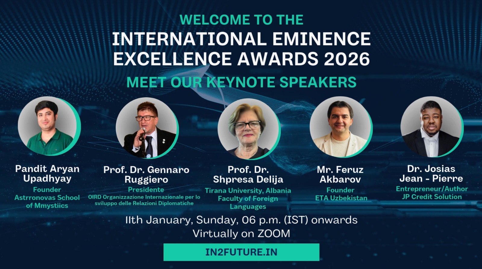 39th Edition of International Eminence Excellence Awards